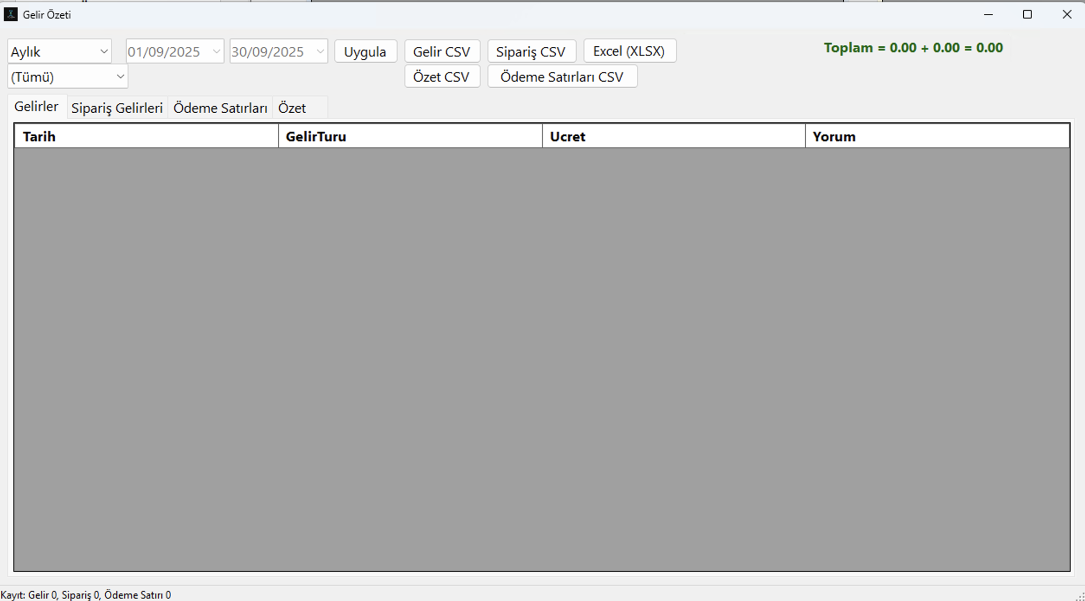 Perde Sipariş Takip - Masaüstü Uygulaması - Görsel 6